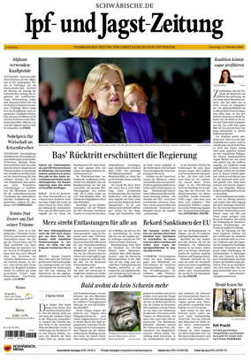 Cover of Ipf- und Jagst-Zeitung