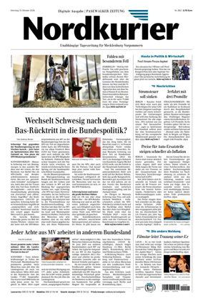 Cover of Pasewalker Zeitung