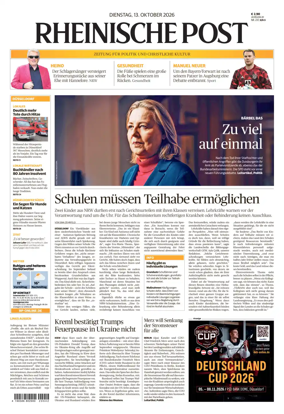 Cover of Rheinische Post – Dusseldorf Stadt
