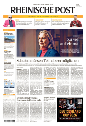 Cover of Rheinische Post Krefeld Kempen