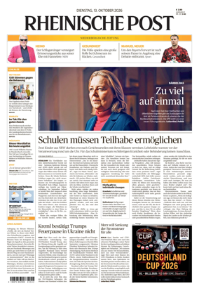 Cover of Rheinische Post Mettmann