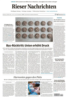 Cover of Rieser Nachrichten