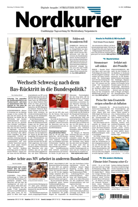 Cover of Strelitzer Zeitung