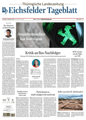Cover of Thuringische Landeszeitung (Eichsfeld)