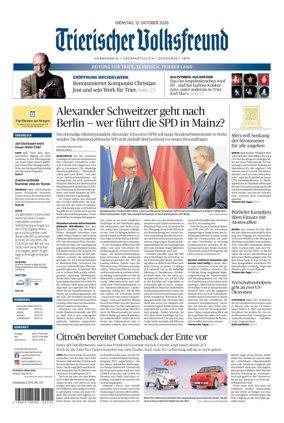 Cover of Trierischer Volksfreund