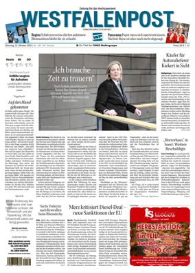 Cover of Westfalenpost (Brilon)