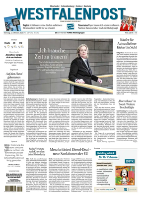 Cover of Westfalenpost (Meschede)