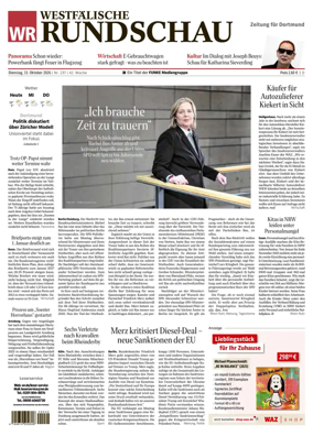 Cover of Westfalische Rundschau (Dortmund-Sud II)