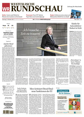 Cover of Westfalische Rundschau (Meschede)