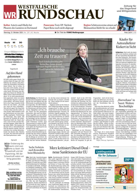 Cover of Westfalische Rundschau (Siegen)