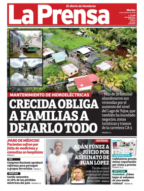Cover of Diario La Prensa