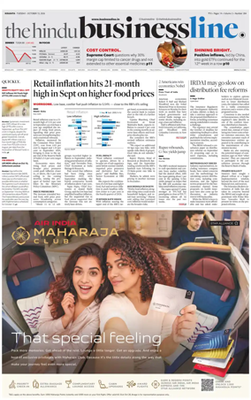 Cover of BusinessLine (Kolkata)