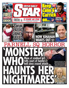 Cover of Irish Daily Star