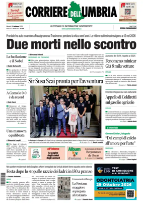 Cover of Corriere dell Umbria