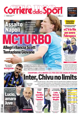 Cover of Corriere dello Sport (Campania)