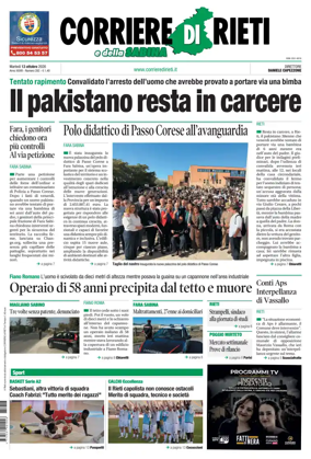 Cover of Corriere di Rieti