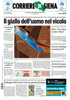 Cover of Corriere di Siena