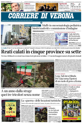 Cover of Corriere di Verona