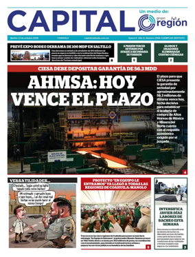 Cover of Capital Coahuila