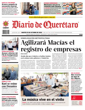 Cover of Diario de Queretaro