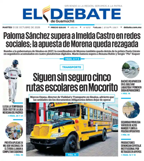 Cover of El Debate de Guamuchil