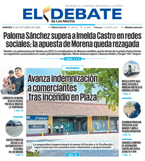 Cover of El Debate de Los Mochis