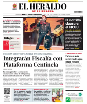 Cover of El Heraldo de Chihuahua