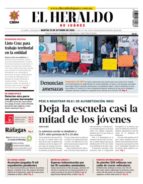 Cover of El Heraldo de Juarez