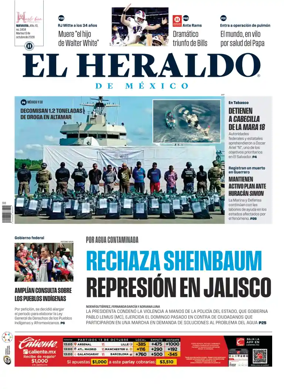 Cover of El Heraldo de Mexico