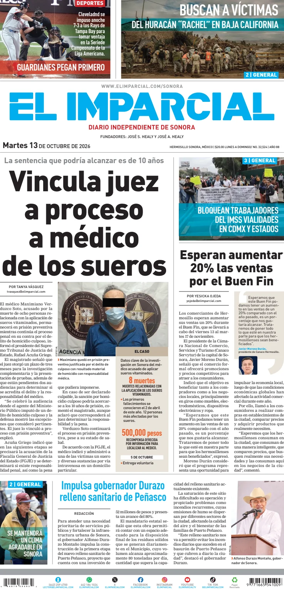Cover of El Imparcial