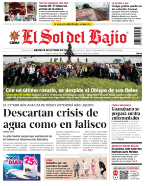 Cover of El Sol de Bajio