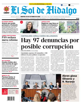 Cover of El Sol de Hidalgo