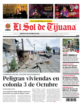 Cover of El Sol de Tijuana