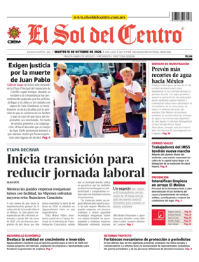 Cover of El Sol del Centro