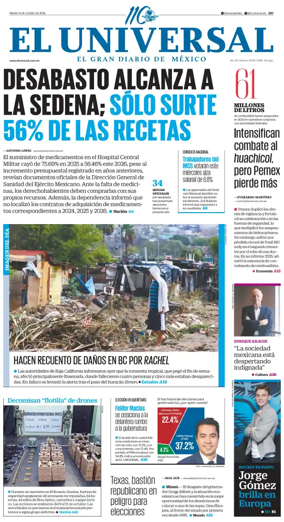Cover of El Universal