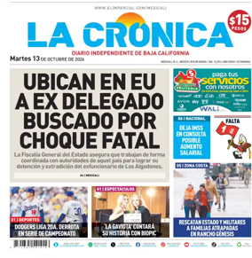 Cover of La Cronica