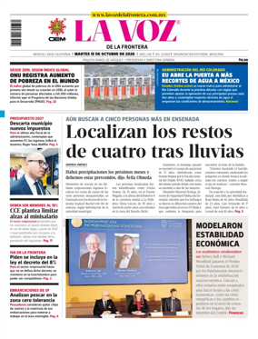 Cover of La Voz de la Frontera