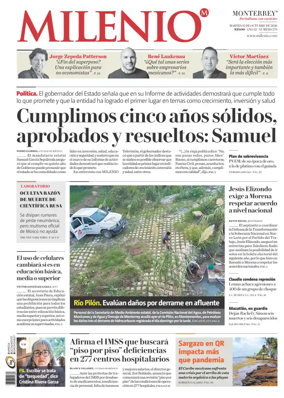 Cover of Milenio Monterrey
