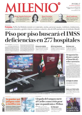 Cover of Milenio Puebla