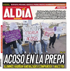 Cover of Periodico Al Dia (Irapuato)