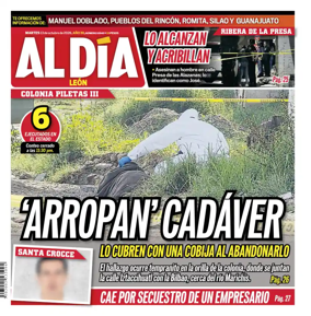 Cover of Periodico Al Dia (Leon)
