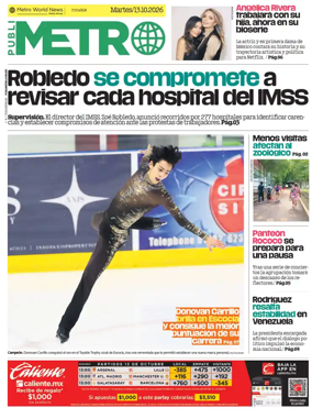 Cover of Publimetro Merida