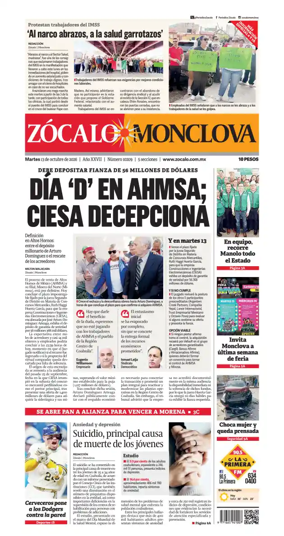 Cover of Zocalo Monclova