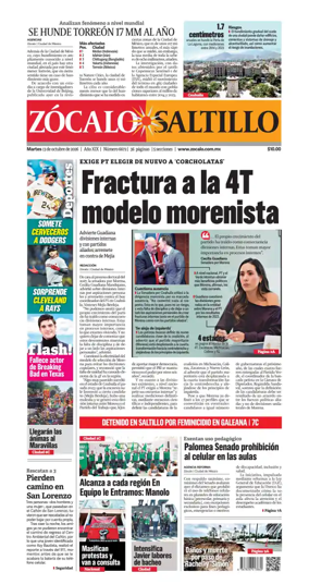 Cover of Zocalo Saltillo