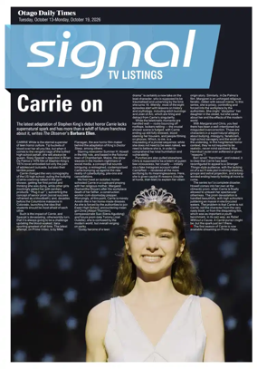 Cover of Otago Daily Times-Signal