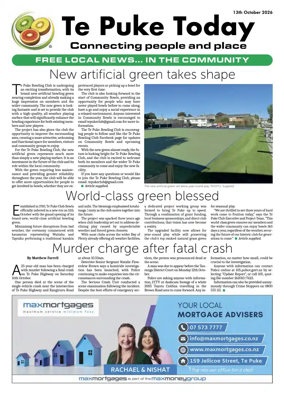 Cover of Te Puke Today