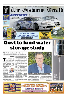 Cover of The Gisborne Herald