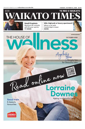 Cover of Waikato Times
