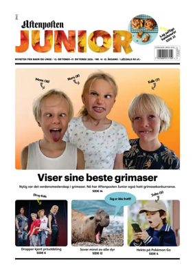 Cover of Aftenposten Junior
