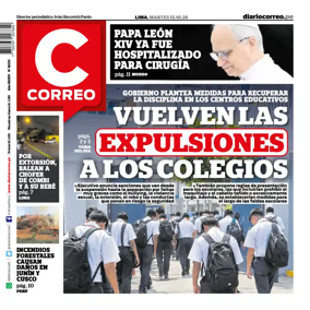 Cover of Diario Correo